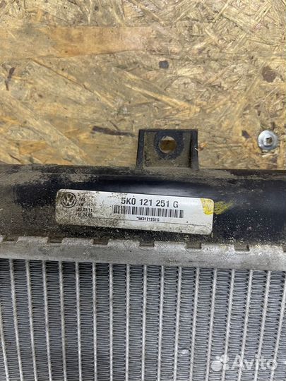 Радиатор основной Jetta