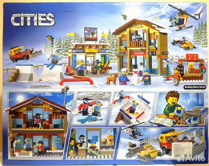 Конструктор Lari 11451 Горнолыжный курорт