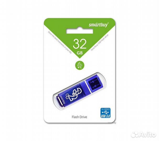 Флеш-накопитель Smartbuy Glossy series 32GB Dark B
