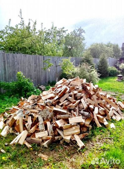Дрова сухие в укладку любого объема