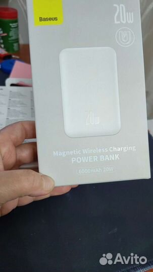 Внешний аккумулятор Baseus. 20Вт. 6000mah