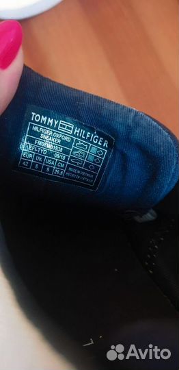 Tommy hilfiger кеды мужские