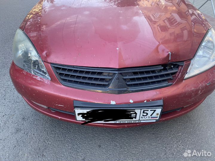 Капот mitsubishi lancer 9