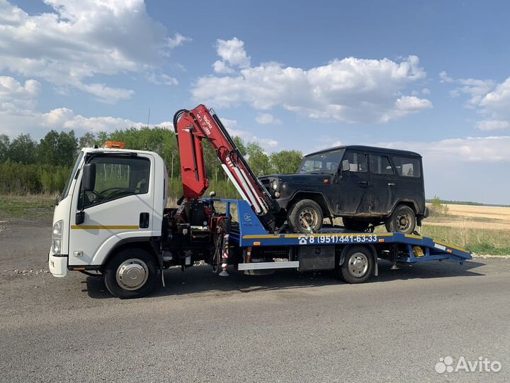 Услуги эвакуатора круглосуточно, минипогрузчик