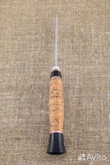 Нож Ангара из стали 95х18, рукоять черный граб и б