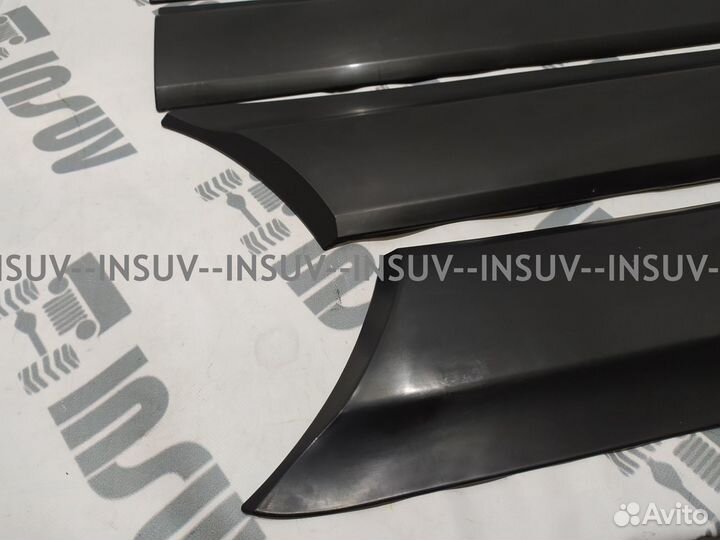 Молдинги ваз 2123 Шевроле-Нива (к-т) до 2009г