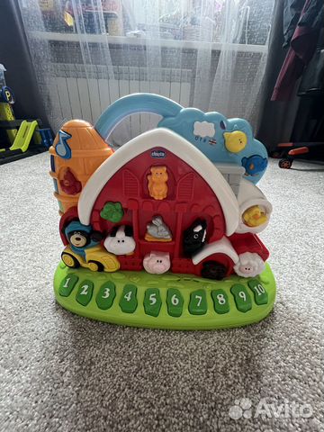 Развивающая игрушка (Ферма chicco)