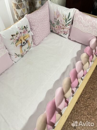 Бортики в кроватку