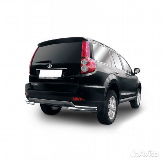 Защита заднего бампера Great Wall hover H3(2014)