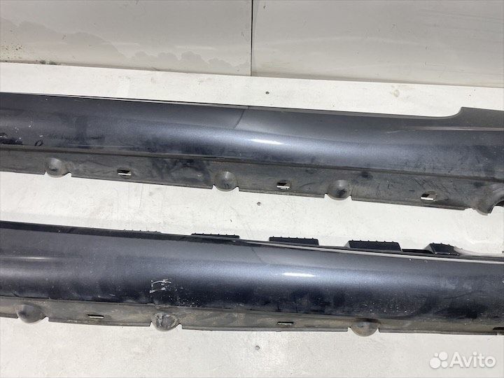 Накладка порога левая Мерседес amg w207