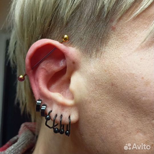 Прокалывание ушей, Украшения для пирсинга