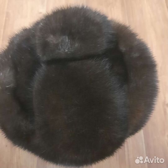 Норковая шапка мужская