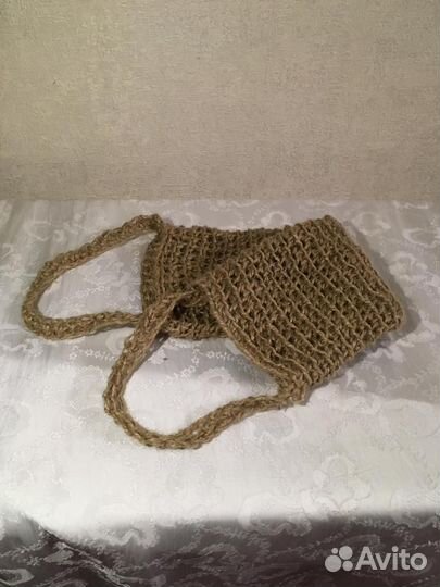 Мочалка из джута