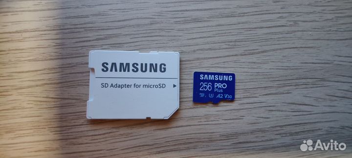 Карта памяти microSD Samsung Pro Plus 256 Gb