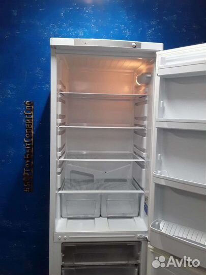 Холодильник двухкамерный бу Indesit высокий гарант