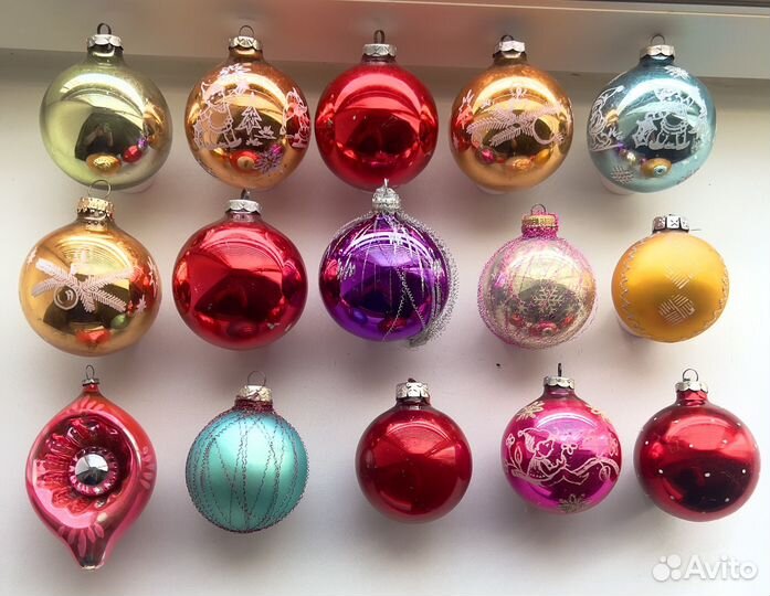 Елочные игрушки ГДР,СССР