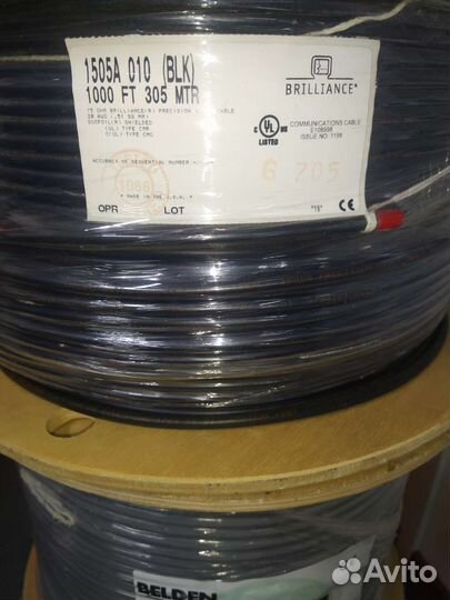 Кабель Belden и Brand-Rex