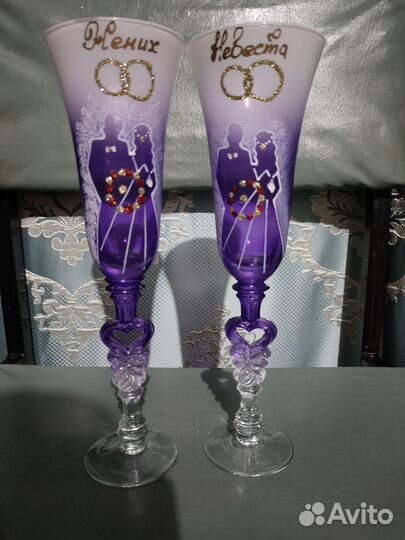 Свадебные бокалы