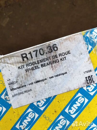 Подшипник ступицы колеса Мазда 3 (BK,BL,BM)