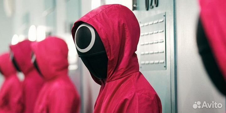 Набор с маской и перчатками Игра в кальмара опт