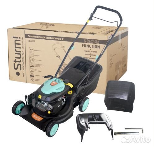 Бензиновая газонокосилка Sturm PL4014