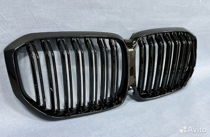 Решетка радиатора BMW G05 X5 Черный глянец