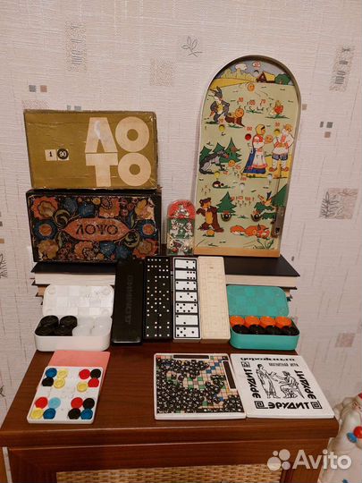 Игры настольные СССР