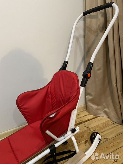 Детские санки с колесами