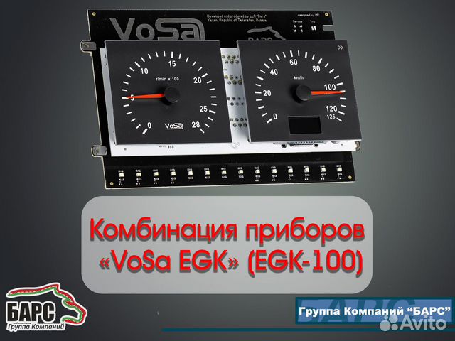 Комбинация (панель) приборов «VoSa EGK» (EGK-100)