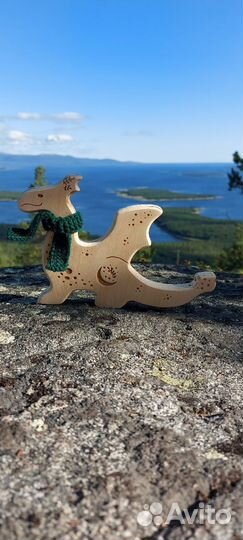 Деревянный дракон символ 2024