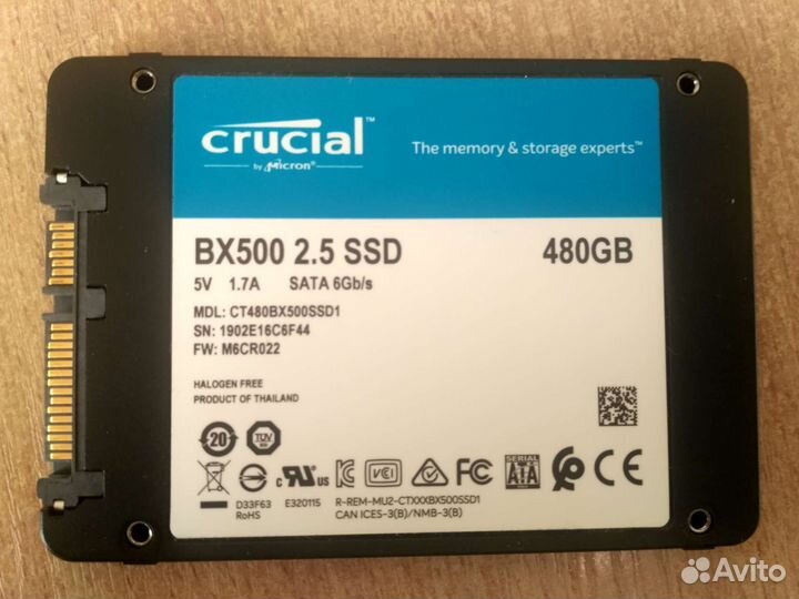 Crucial BX500 SSD