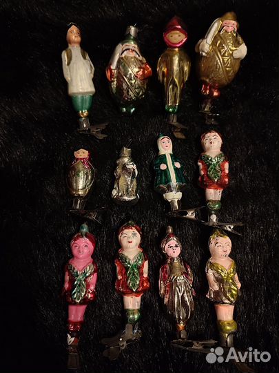 Елочные игрушки СССР