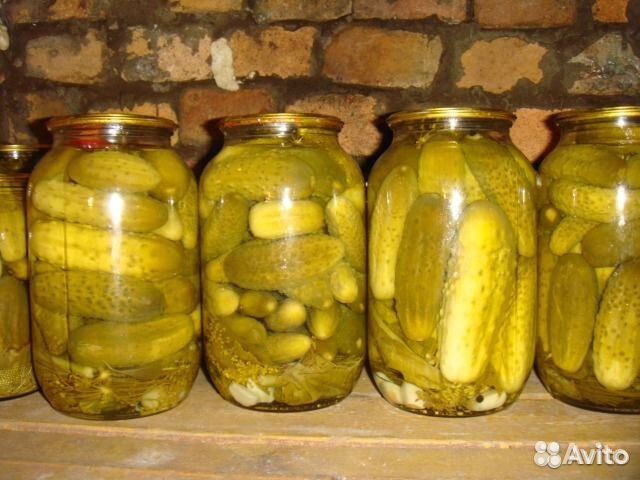 Продажа консервированных огурцов