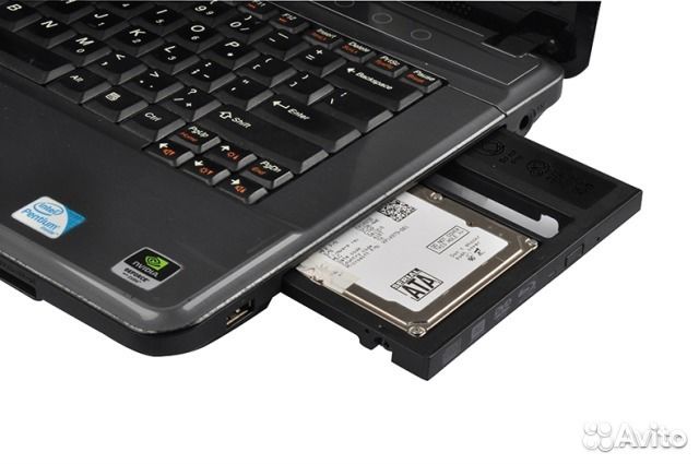 Оптибэй для второго HDD для ноутбука