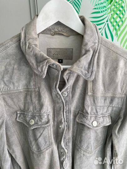 Замшевая рубашка мужская