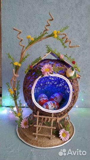 Сказочный домик с подсветкой