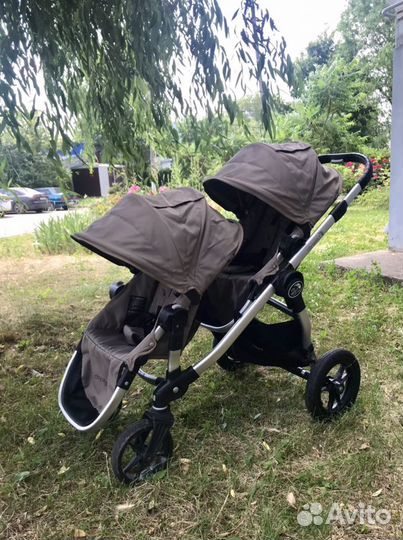 Коляска Baby jogger city select для двойни/погодок