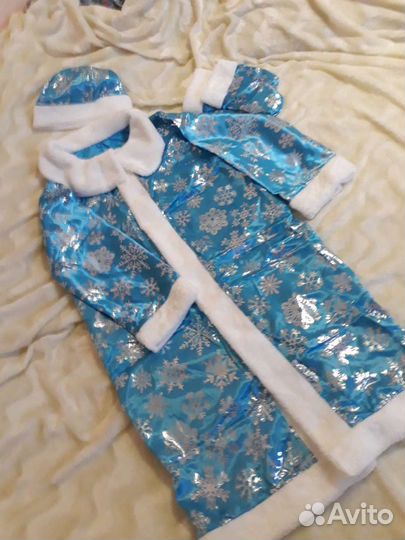 Костюм снегурки р 46-48