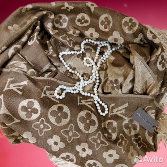 Louis vuitton палантин кашемир