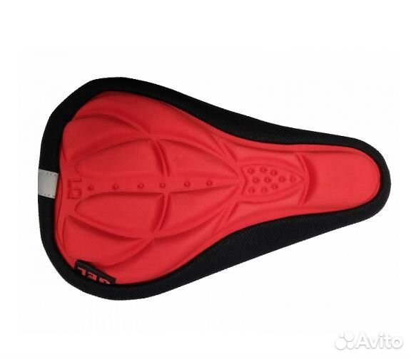 Накладка гелевая на сиденье велосипеда. велоремонт