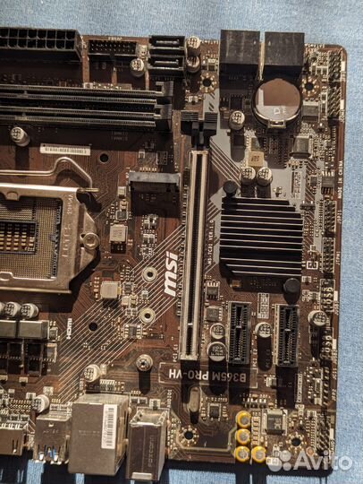 Материнская плата msi b365m pro-vh