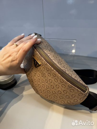 Сумка поясная Guess мужская