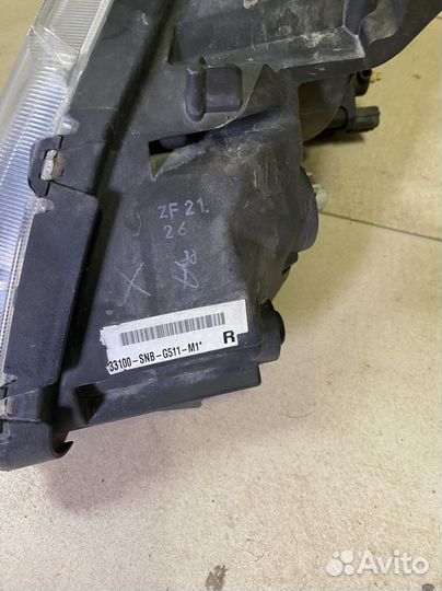 Фары Honda Civic 4d