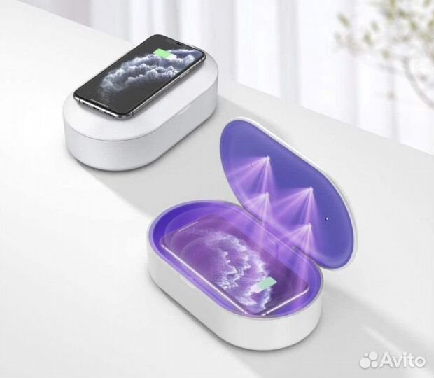 Беспроводная зарядка и стерилизатор iPhone/android