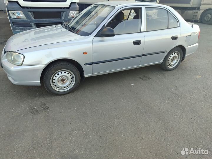 Hyundai Accent 1.6 МТ, 2005, 215 247 км