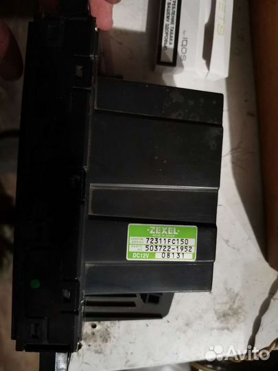 Блок климата субару