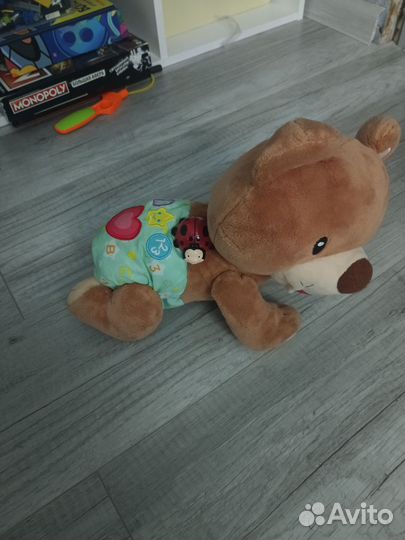 Ползающий мишка vtech