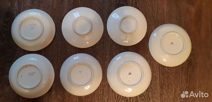 Чайные блюдца лфз винтаж СССР