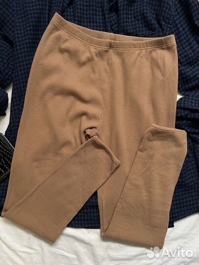 Лосины в рубчик