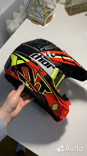 Мото шлем thor новый М
